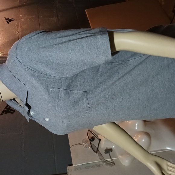 Croft & Barrow Easy Care Soft Grey Polo Sz M - Picture 10 of 14